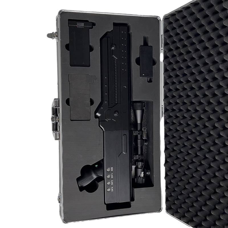  枣阳手持便携式枪型低空防御反制四通道B型