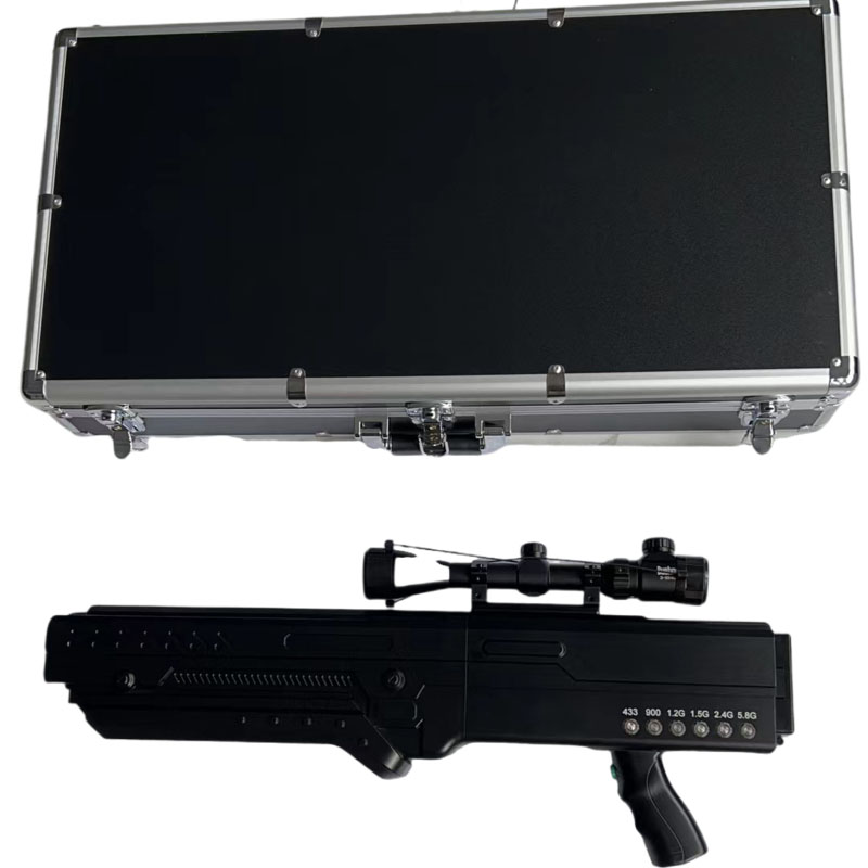  枣阳手持便携式枪型低空防御反制六通道A型