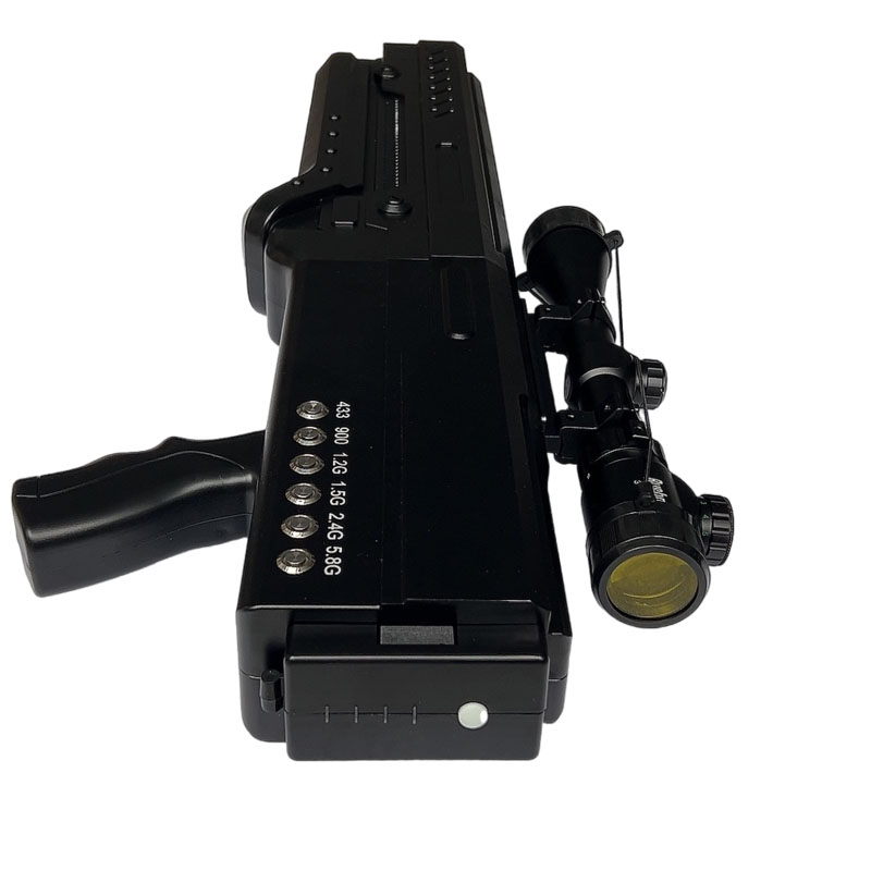  枣阳手持便携式枪型低空防御反制六通道B型